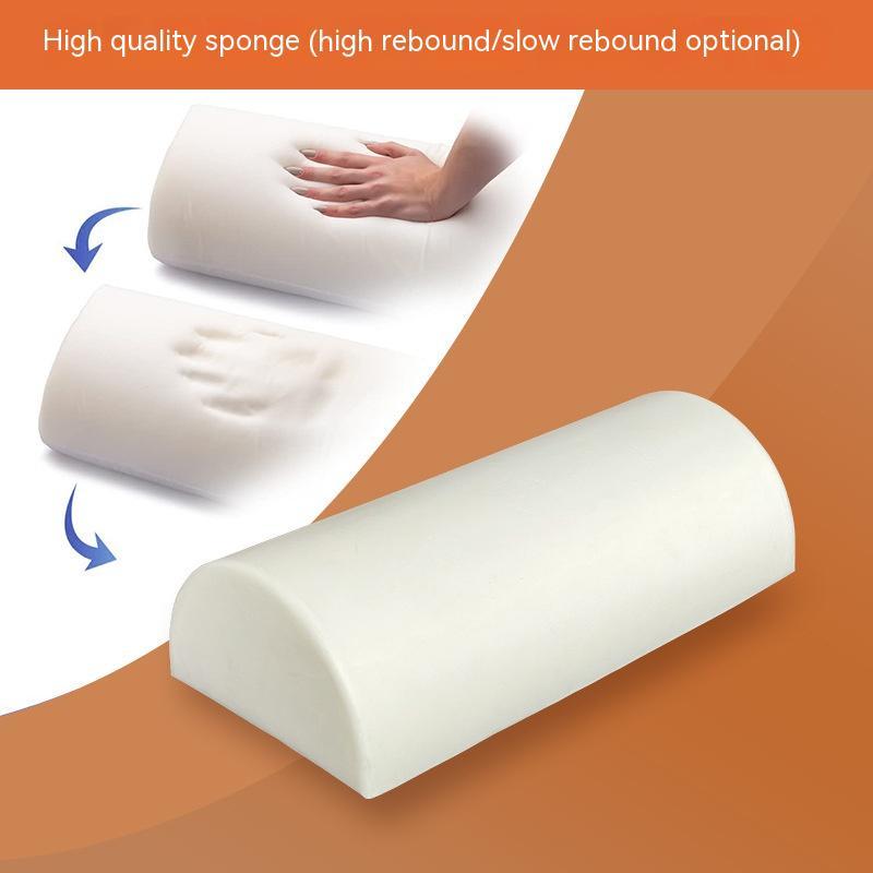 Office Sponge Rest Foot Pillow Memory Foam Non-slip Semicircle