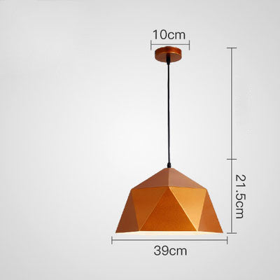 Colorful Geometric Creative Small Hanging Lamps