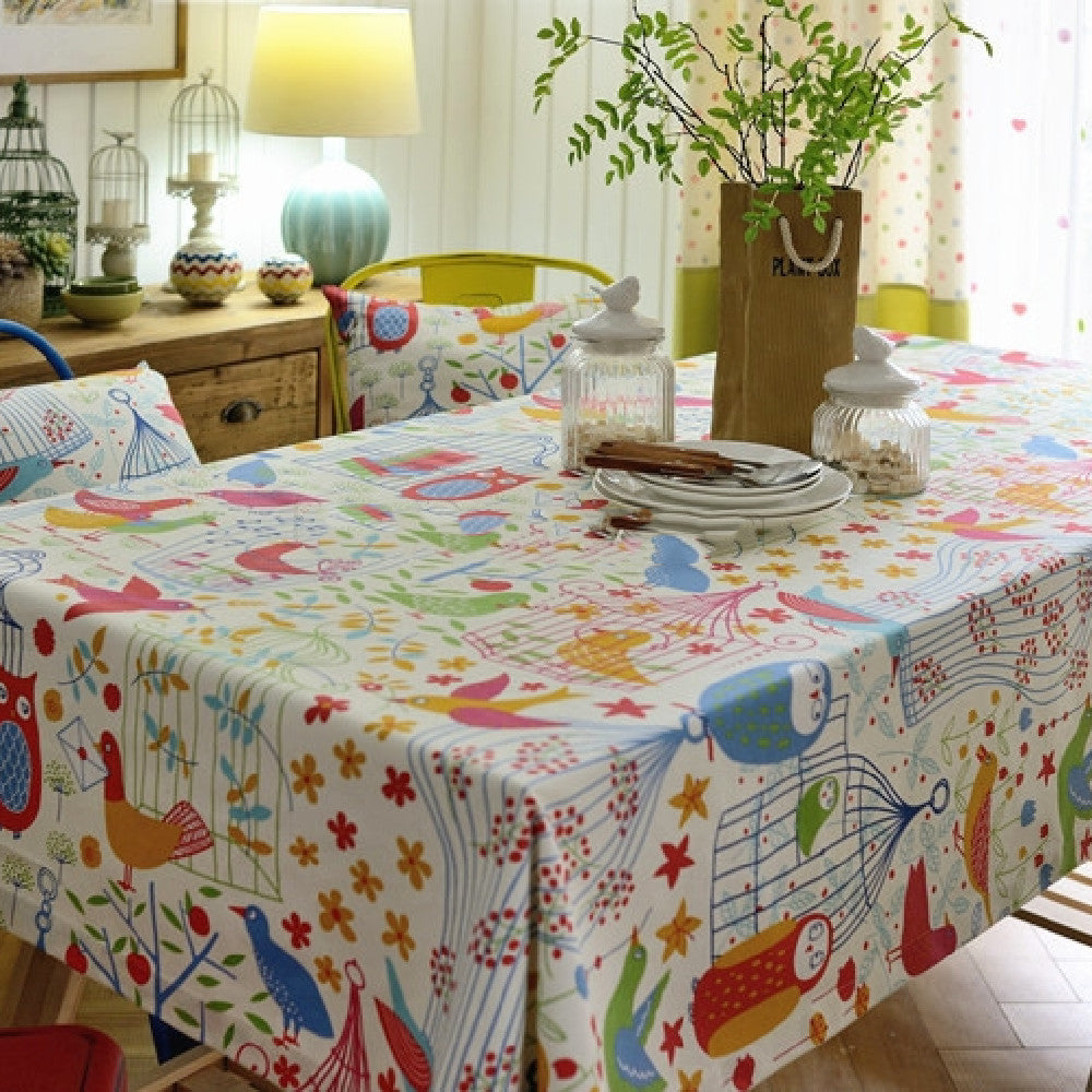 New Cartoon End Table Tablecloths