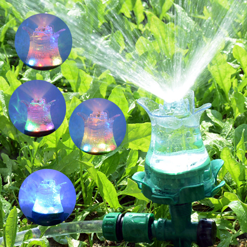 LED Sprinkler Outdoor Garden Lawn Colorful Light