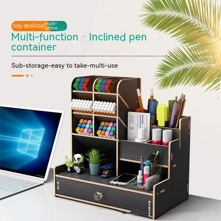 Creative Pen Holder Storage Box Fashion Desktop Decoration