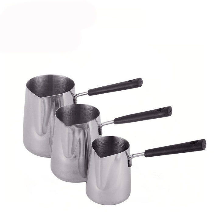 Stainless Steel Long Handle Coffee Brewing Cup