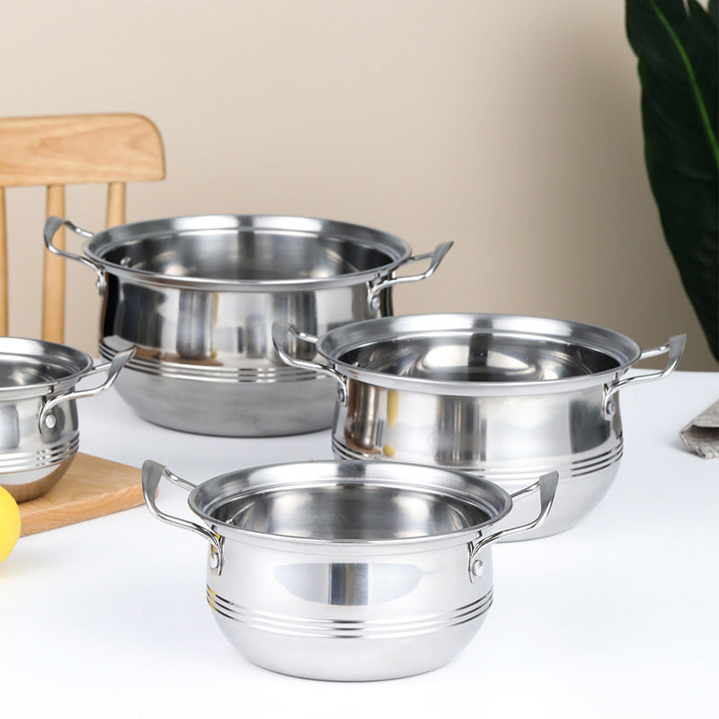 Stainless Steel Soup Pot Tower Cover Household