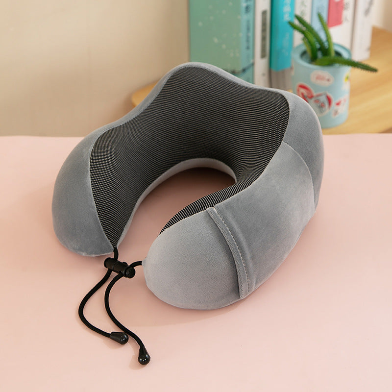 U-shape Pillow Travel Pillow Of Memory Foam Neck Pillow Siesta Neck Pillow Neck Pillow Magnetic Cloth U-shaped Pillow