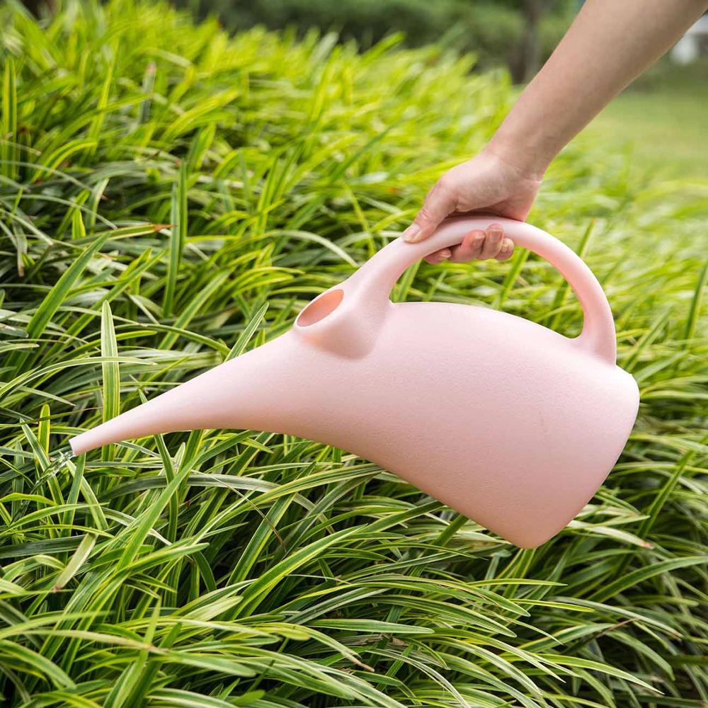 Plastic long spout watering can