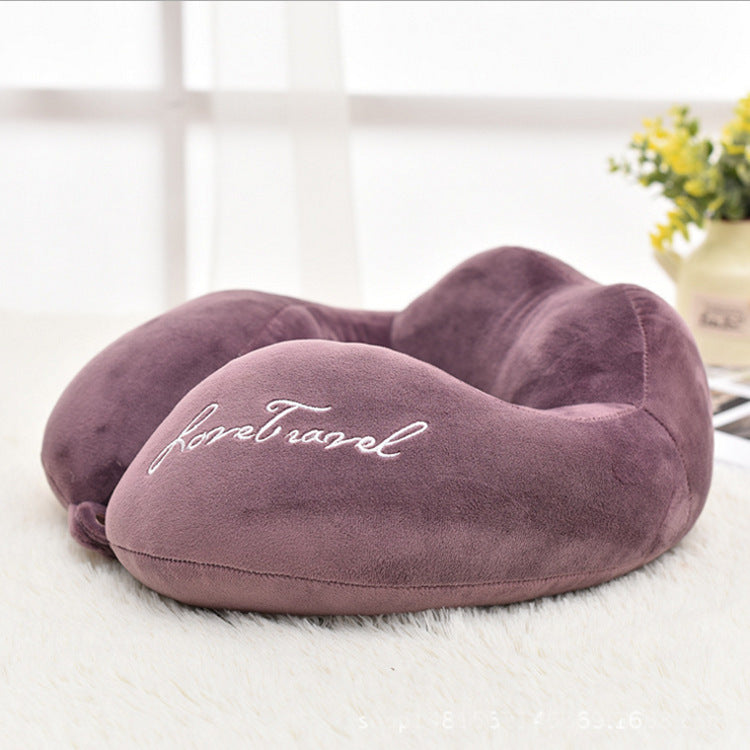 Custom Creative U Travel Pillow Shaped Plane Travel Sambo U-shaped Pillow Neck Pillow Neck Guard Spot Wholesale