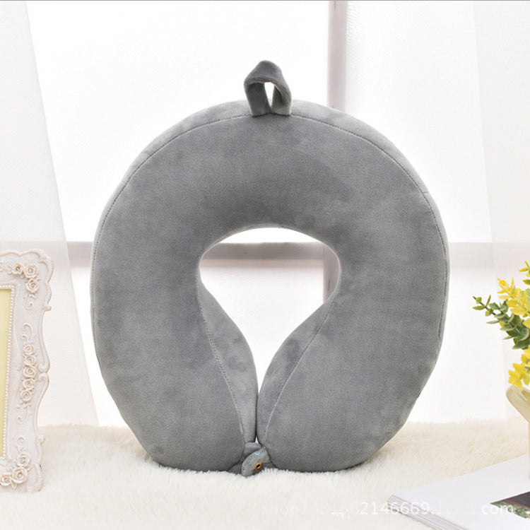 Custom Creative U Travel Pillow Shaped Plane Travel Sambo U-shaped Pillow Neck Pillow Neck Guard Spot Wholesale