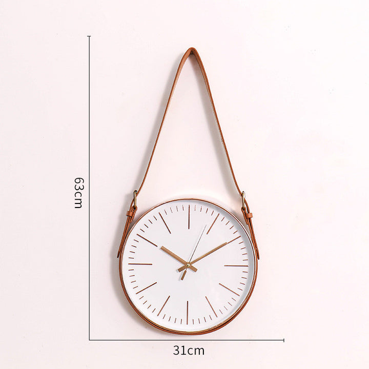 Mute wall decoration wall clock