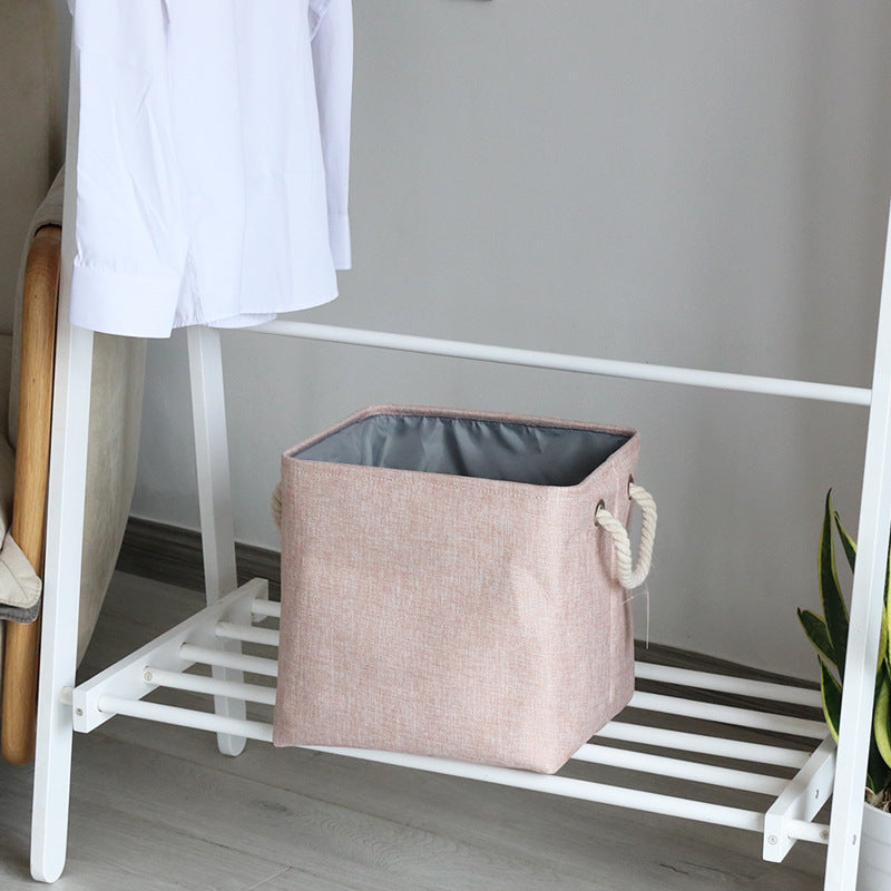 foldable fabric storage basket