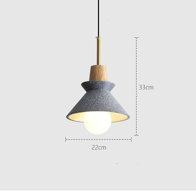 Lustre de chevet de chambre minimaliste danois petit lustre créatif moderne