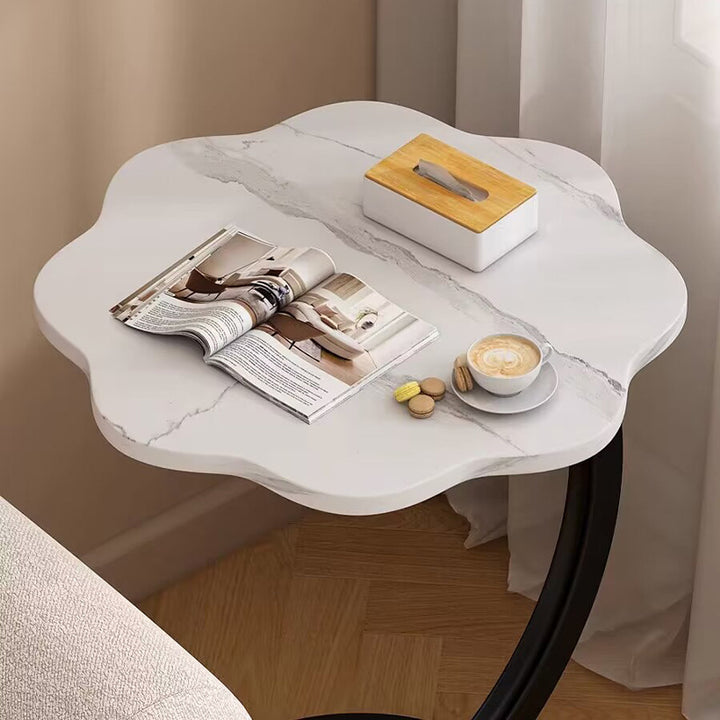 Small Coffee Table Home Living Room Table Floor Creative Double Layer Small Round Table