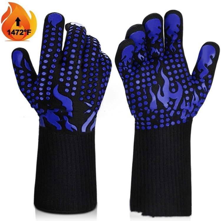 Gants ignifuges à isolation thermique et résistants aux hautes températures