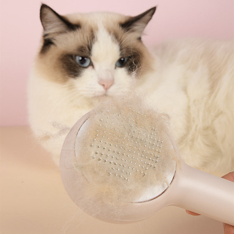 Cat Combing Brush To Float Dog Dog Combing Cat Artifact Cat Hair Cleaner Needle Comb