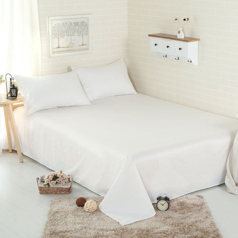 Cotton single-piece sheets