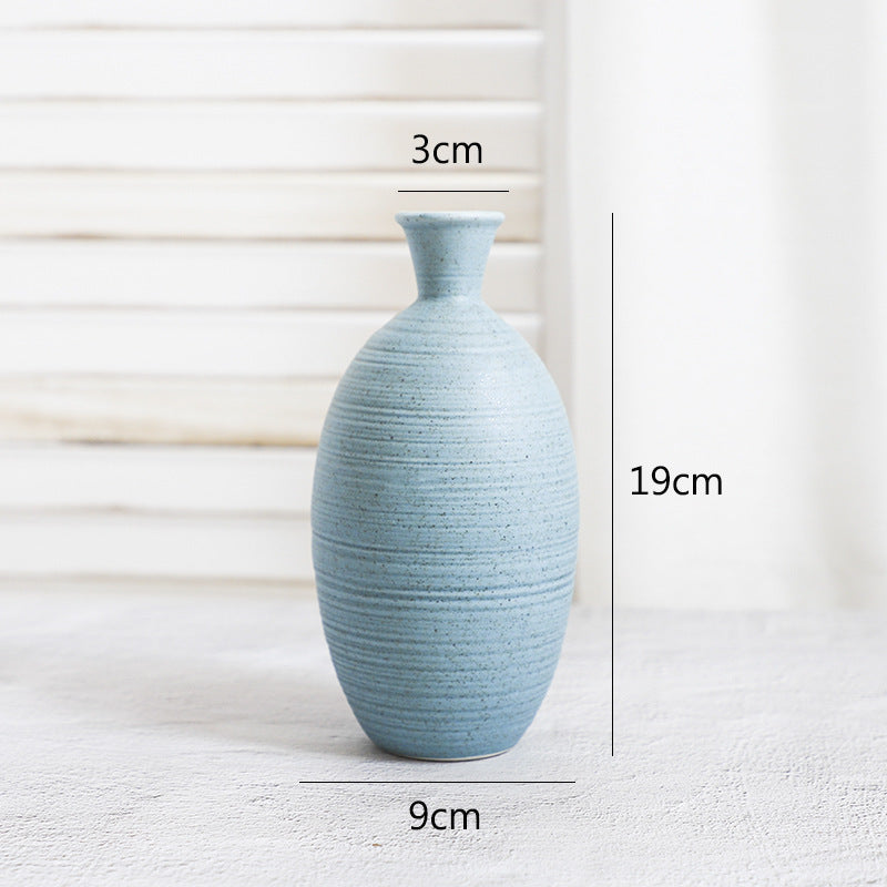 Creative Home Ceramic Crafts Ceramic Vase Desk Hydroponic Vase Decoration Home Decoration Vase