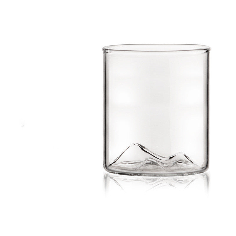 High Borosilicate Glass Water Cup Mountain Style Tea Cup