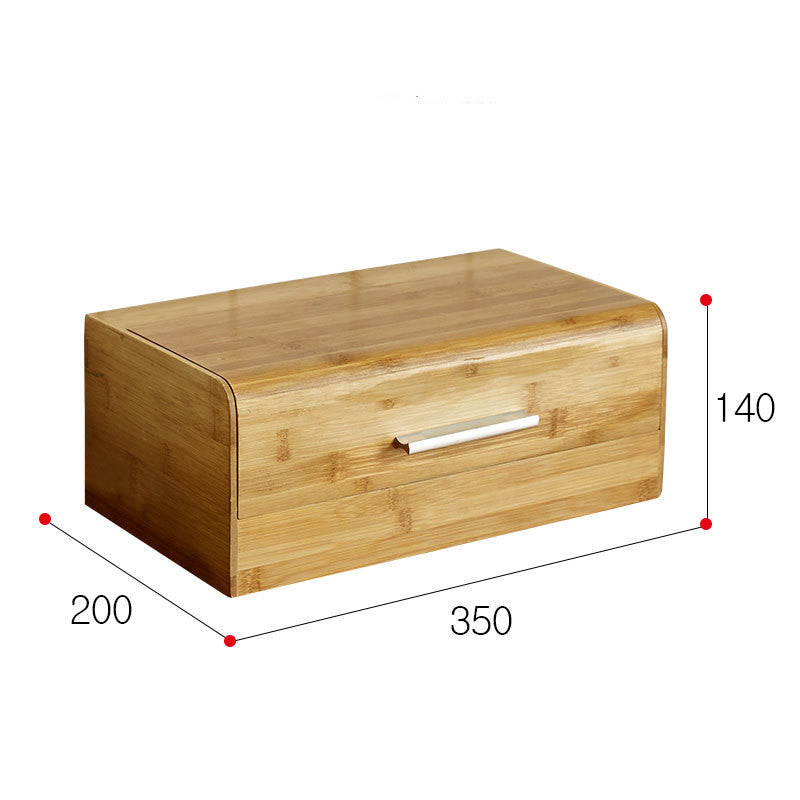 Solid wood storage drawer storage box