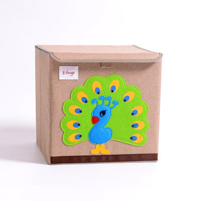 Fabric Children's Folding Toy Storage Box