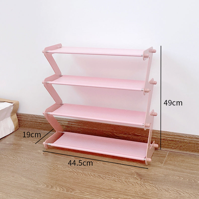 Dormitory Small Shoe Rack Simple Storage Rack Under The Table