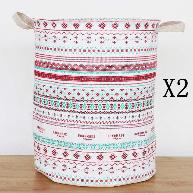 Clothing Laundry Basket Bag Foldable Laundry Basket With Large Capacity