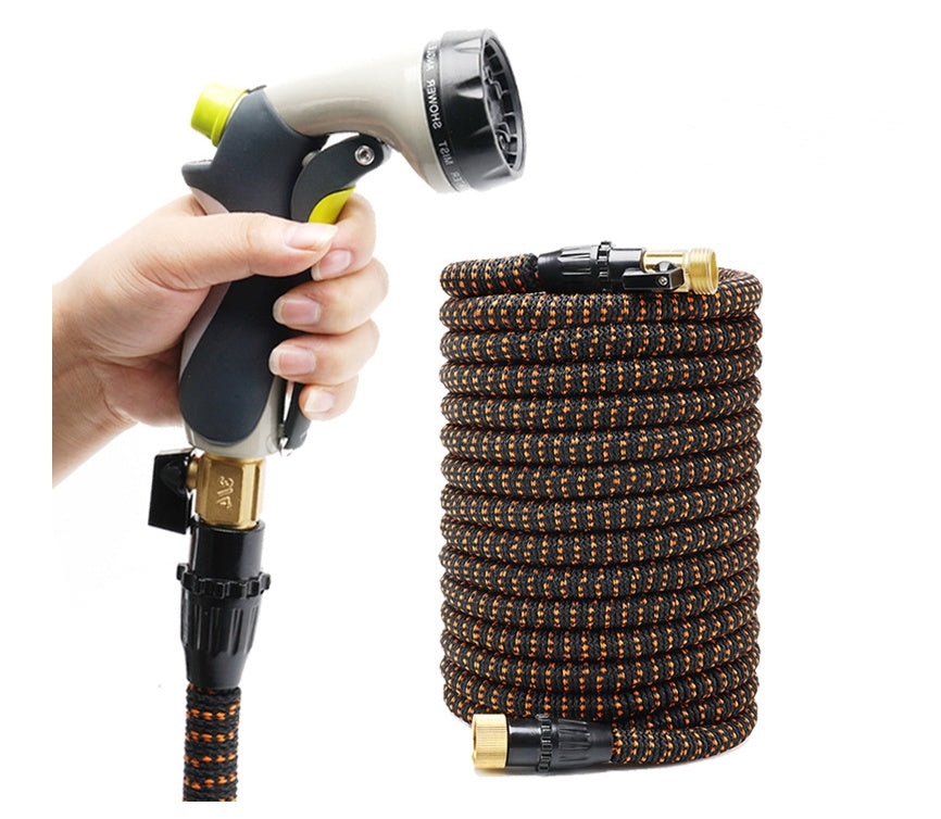 Car wash telescopic hose