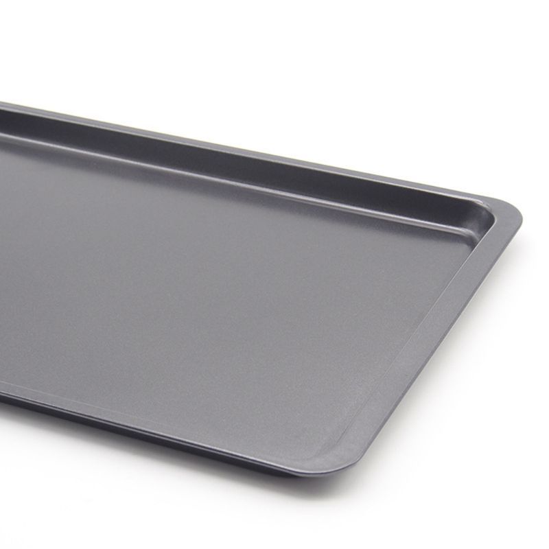 Carbon steel rectangular cake baking tray mould