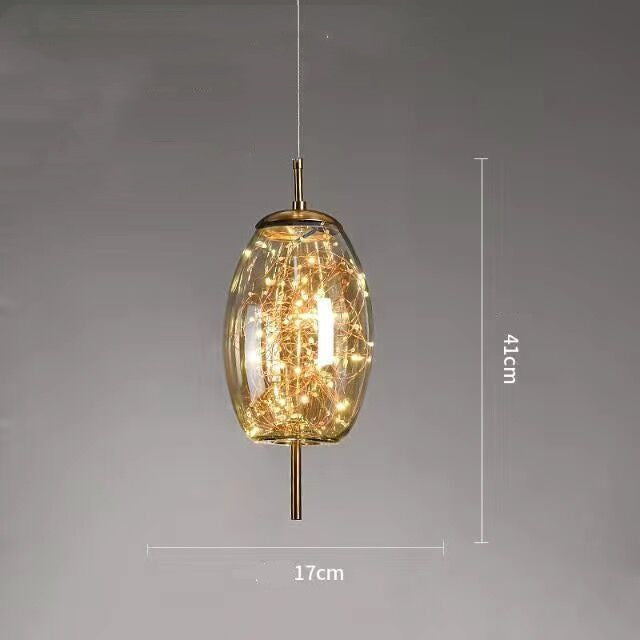 Creative Bedside Restaurant Small Chandelier