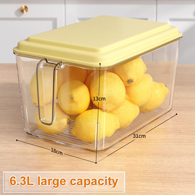 Kitchen Refrigerator Food And Vegetable Preservation Large Capacity Storage Box