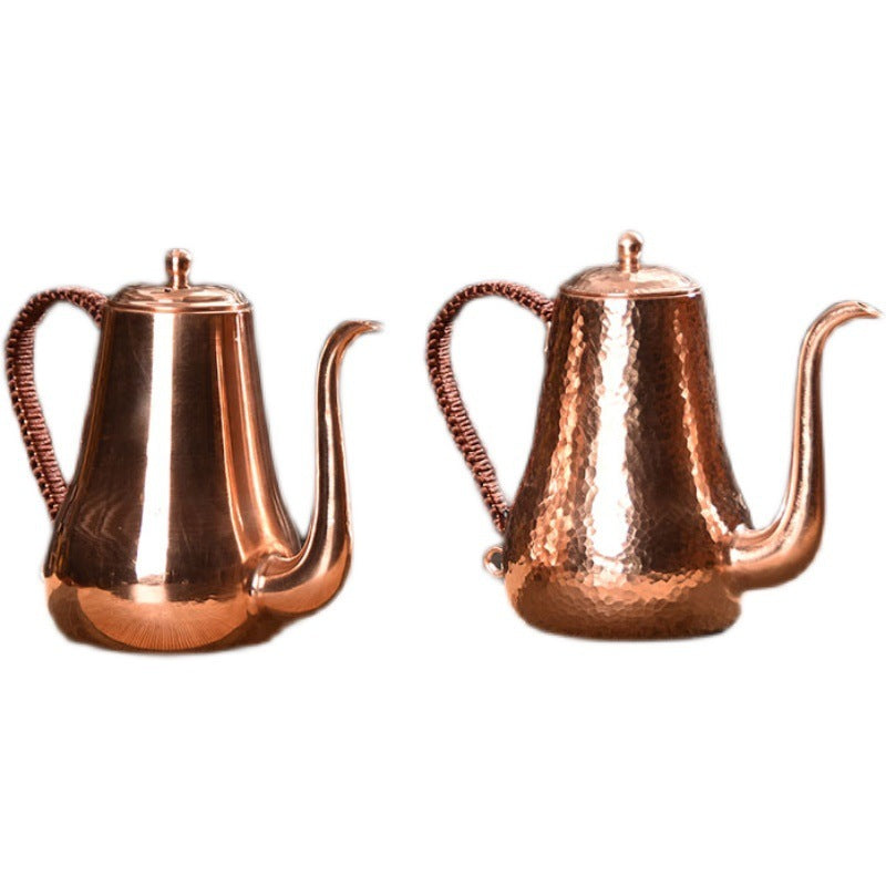 Boutique Hand Beat Coffee Brewing Copper Pot