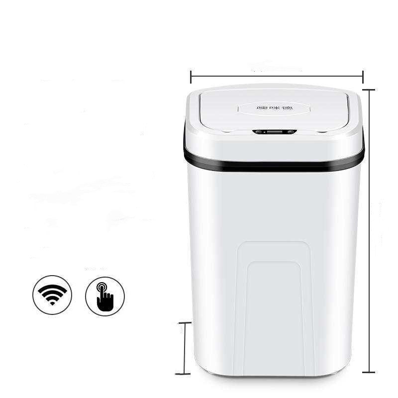 Household Living Room Bathroom Automatic Smart Sensor Trash Can