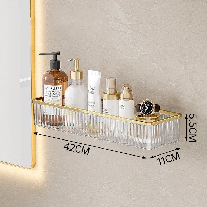 Bathroom Punch-free Wall-mounted Storage Rack