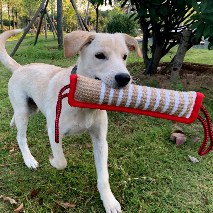 30cm Molar Coarse Hemp Biting Stick, Bite-resistant Training Dog Stick, Dog Biting Stick, Dog Playing