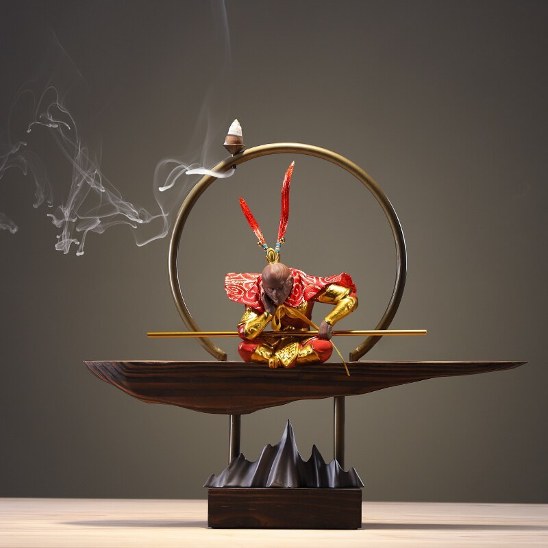 Creative inverted incense burner