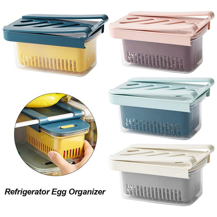 Household Multifunctional Drawer Refrigerator Storage Box Storage Box Vegetable Filter Food Preservation Box