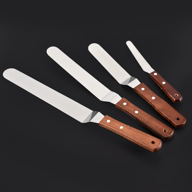 Four-piece spatula cake spatula