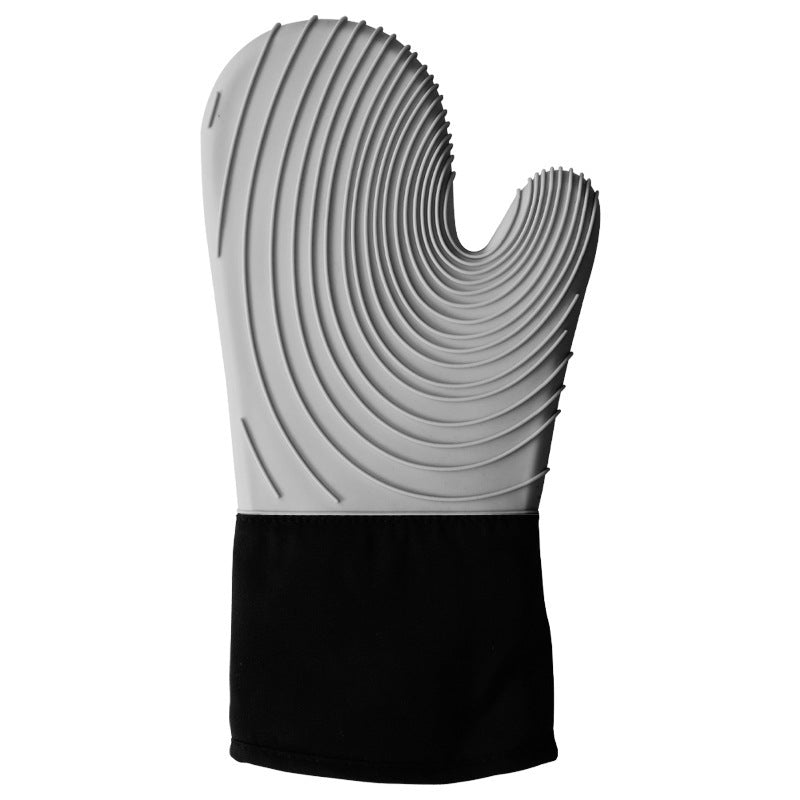 Thick Silicone Gloves, Anti-scalding And Heat Insulation For Microwave Oven And Oven