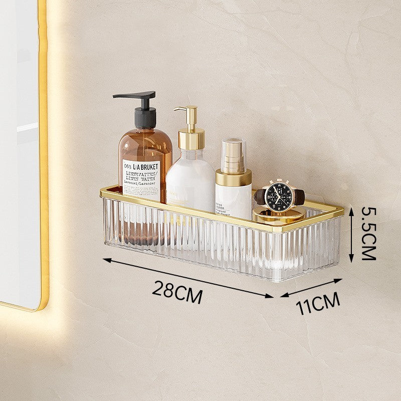 Bathroom Punch-free Wall-mounted Storage Rack