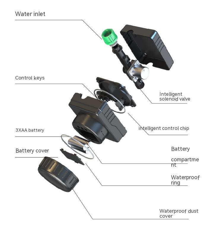 Automatic Watering Device Timing Household Water Valve Mobile Phone Remote Control Garden Plant Irrigation