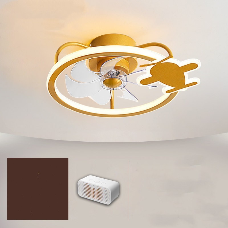 Nordic Einfache Haushalt Elektrische Fan Kronleuchter Kinder Fan Lampe Schlafzimmer Decke Fan Lampe