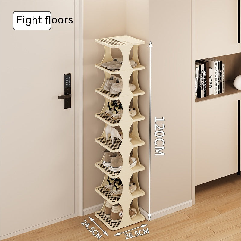 Household Folding Installation-free Dormitory Doorway Shoe Rack