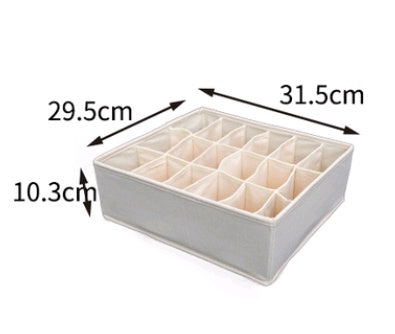 Drawer storage box fabric closet finishing box towel hat sorting bag underwear socks storage box