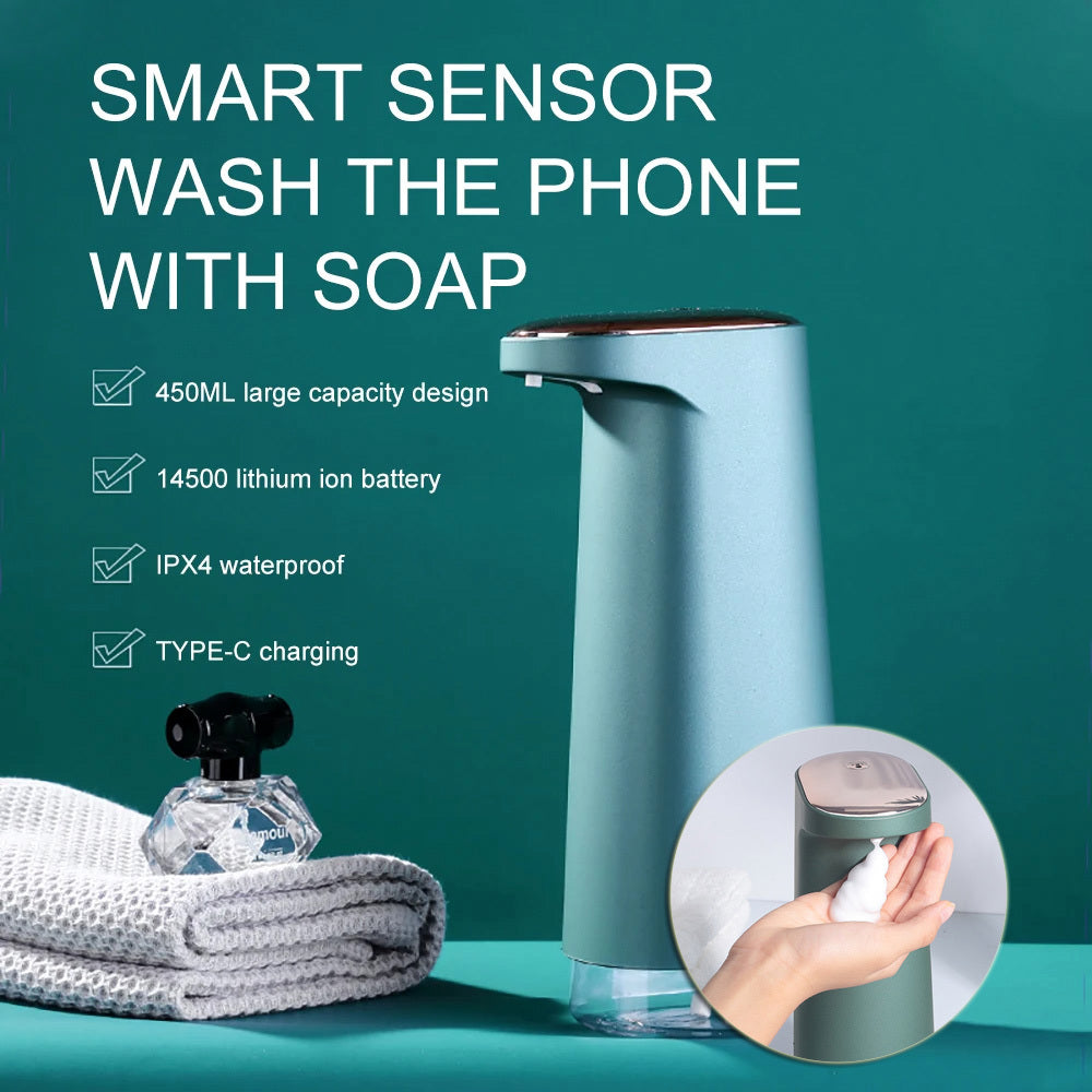 Automatische Schaumseifenspender Badezimmer Smart Washing Hand Sanitizer Sensor Maschine für Küche und Bad