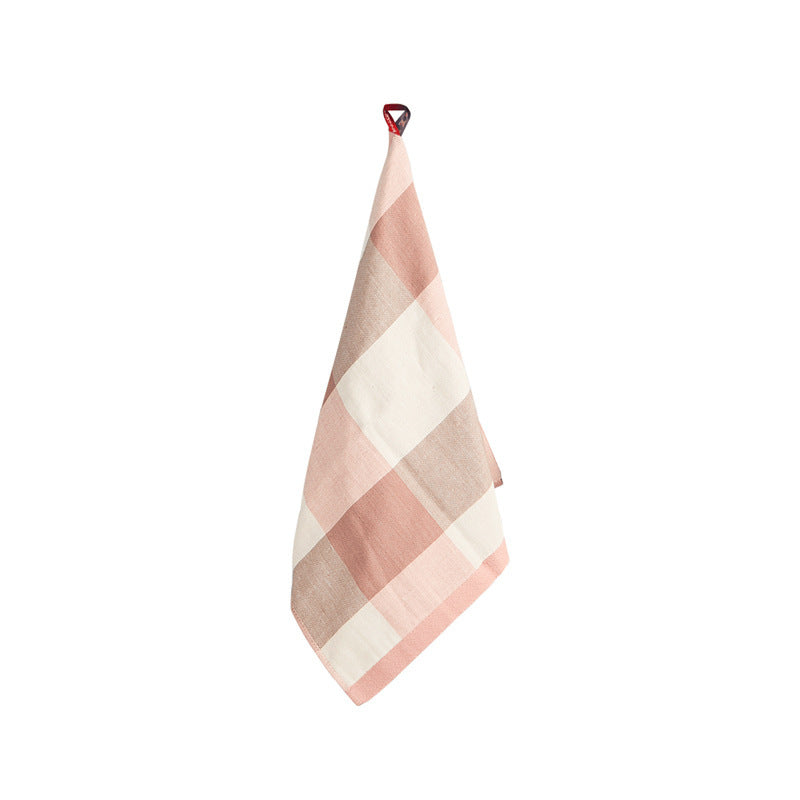 Nordic Style Hand Towel Hanging Household Absorbent Thickened Kitchen Hand Drying Towel