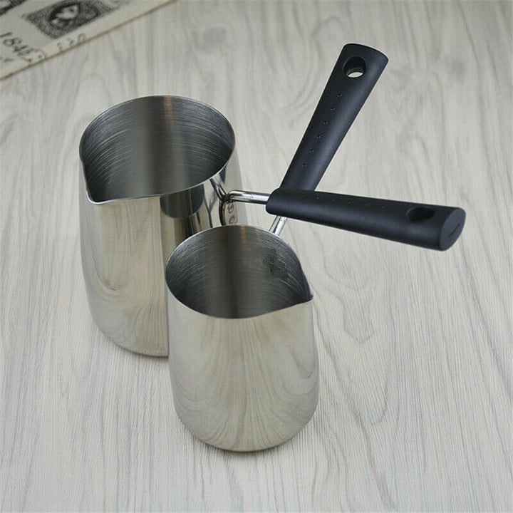 Stainless Steel Long Handle Coffee Brewing Cup