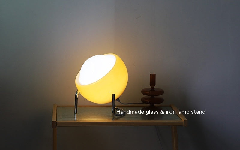 Japanische Bauhaus Antike Tisch Lampe Schlafzimmer Nacht Glas Kreative