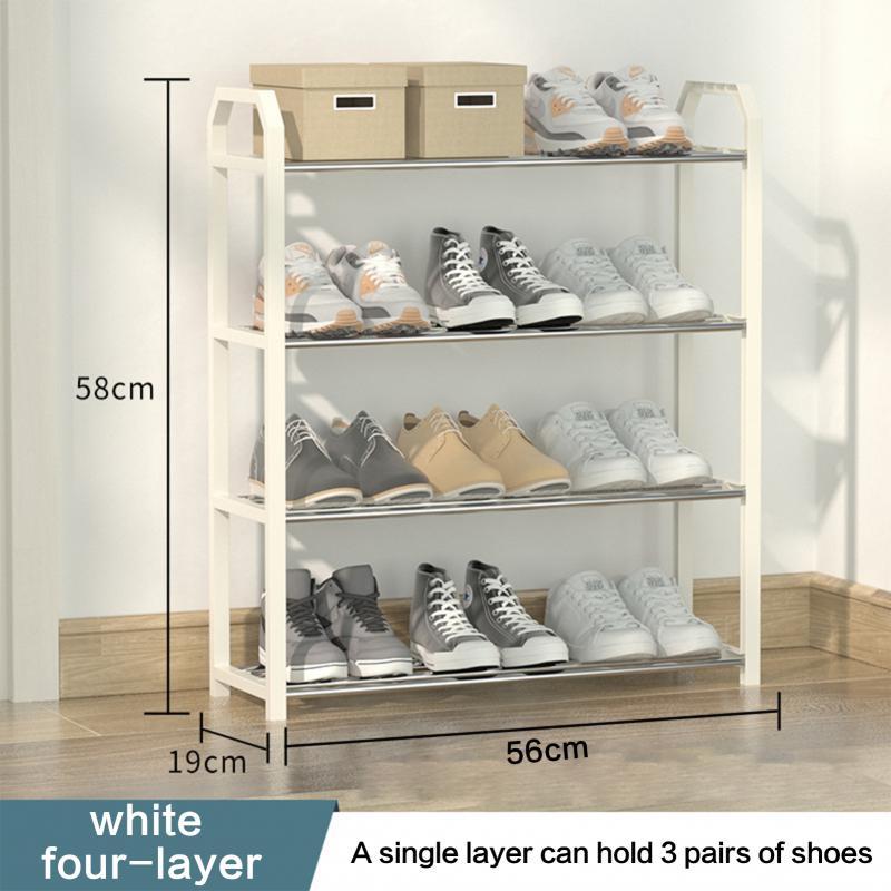 Simple Shoe Rack Dustproof Storage  Cabinet Multi Layer