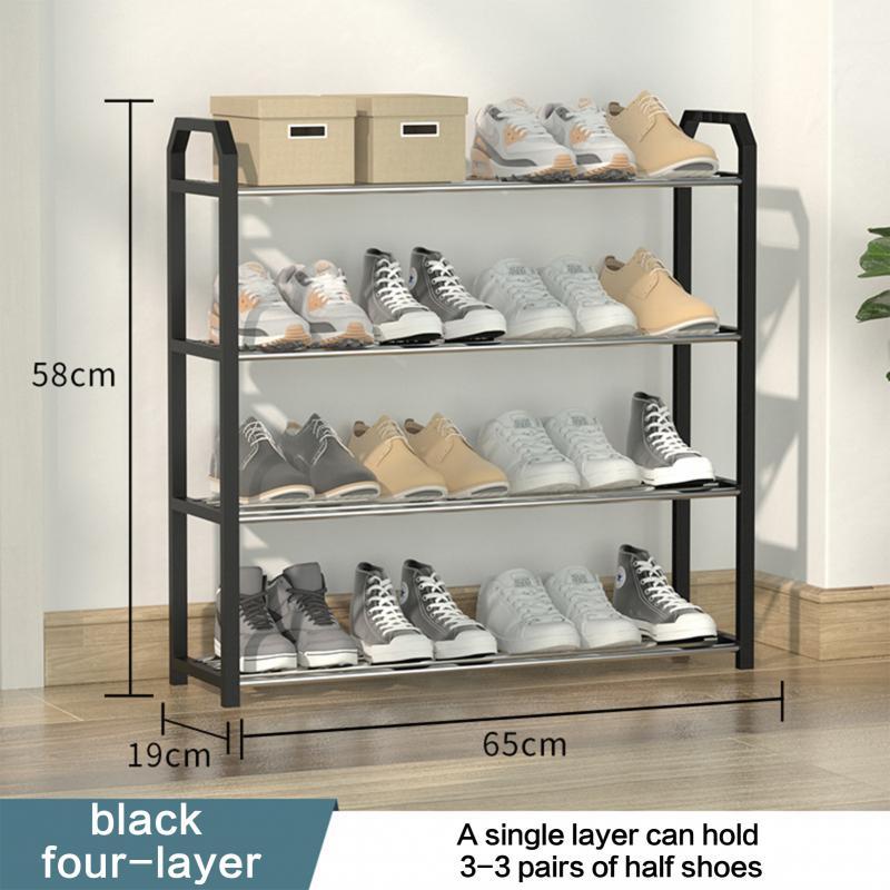 Simple Shoe Rack Dustproof Storage  Cabinet Multi Layer