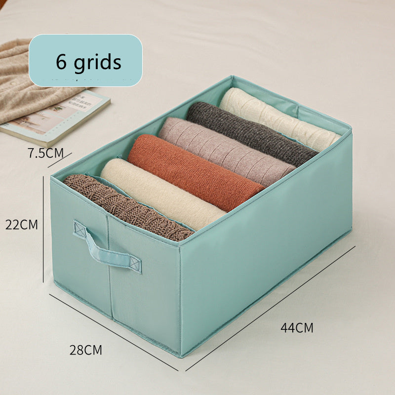 Boîte de rangement pour tiroirs de vêtements, pantalons en jean