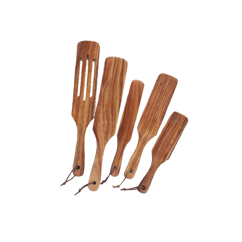 Spatule en teck pour cuisine domestique