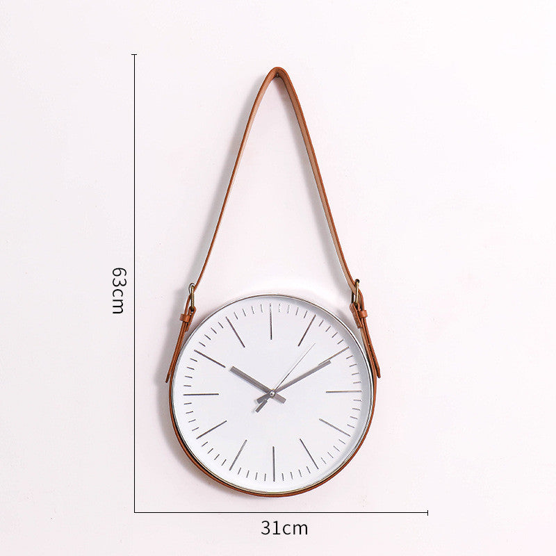 Mute wall decoration wall clock